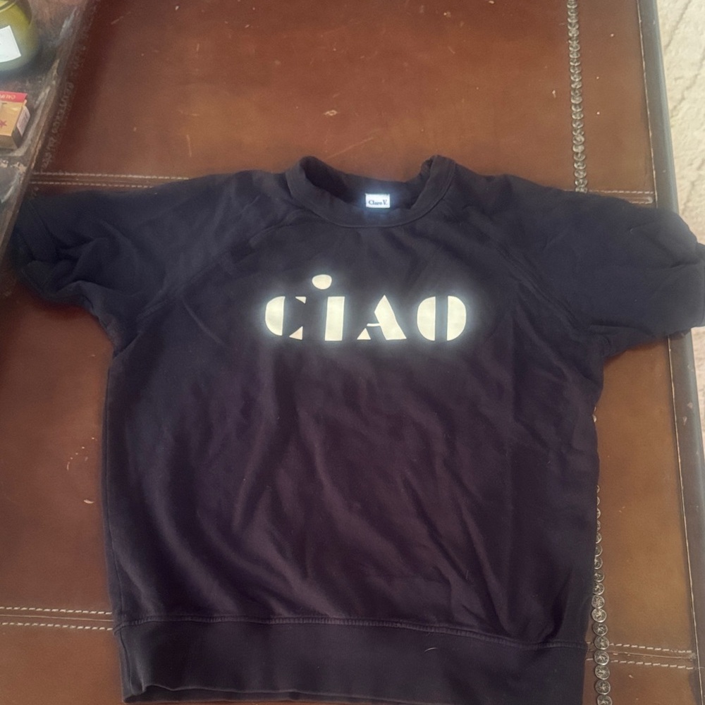 Claire V sweatshirt style tee. Great condition